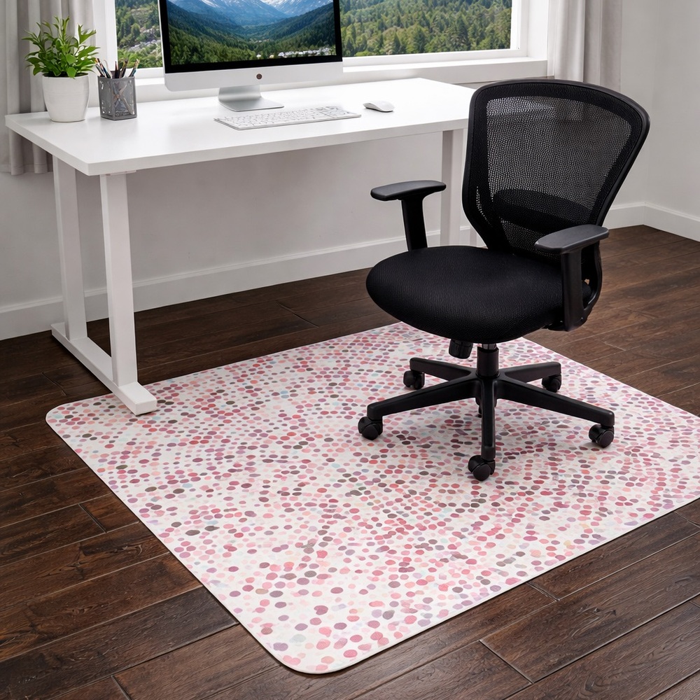 Office Depot - Decorative Chair Mat for Carpeted Floors, Hard Flooring 29" x 36"